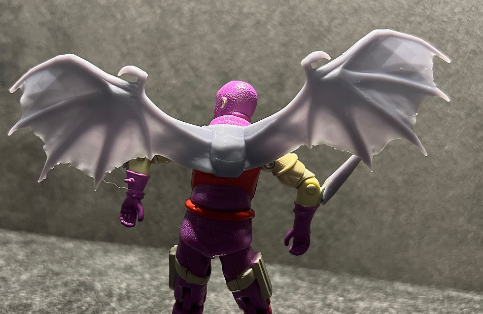 Thumbnail: G.I Joe. ARAH Nemesis Enforcer Wing and Arm Blades Resin Upgrade 3D Printed