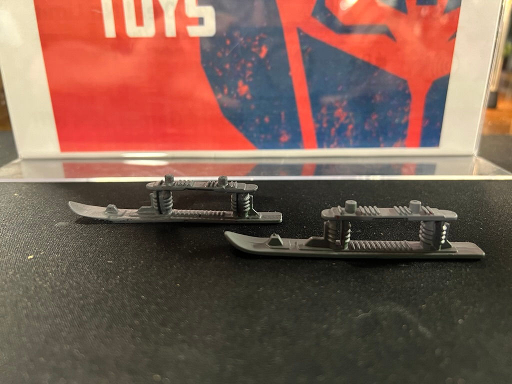 G.I. Joe ARAH Cobra Wolf Side Ski - Replacement Resin 3D Printed