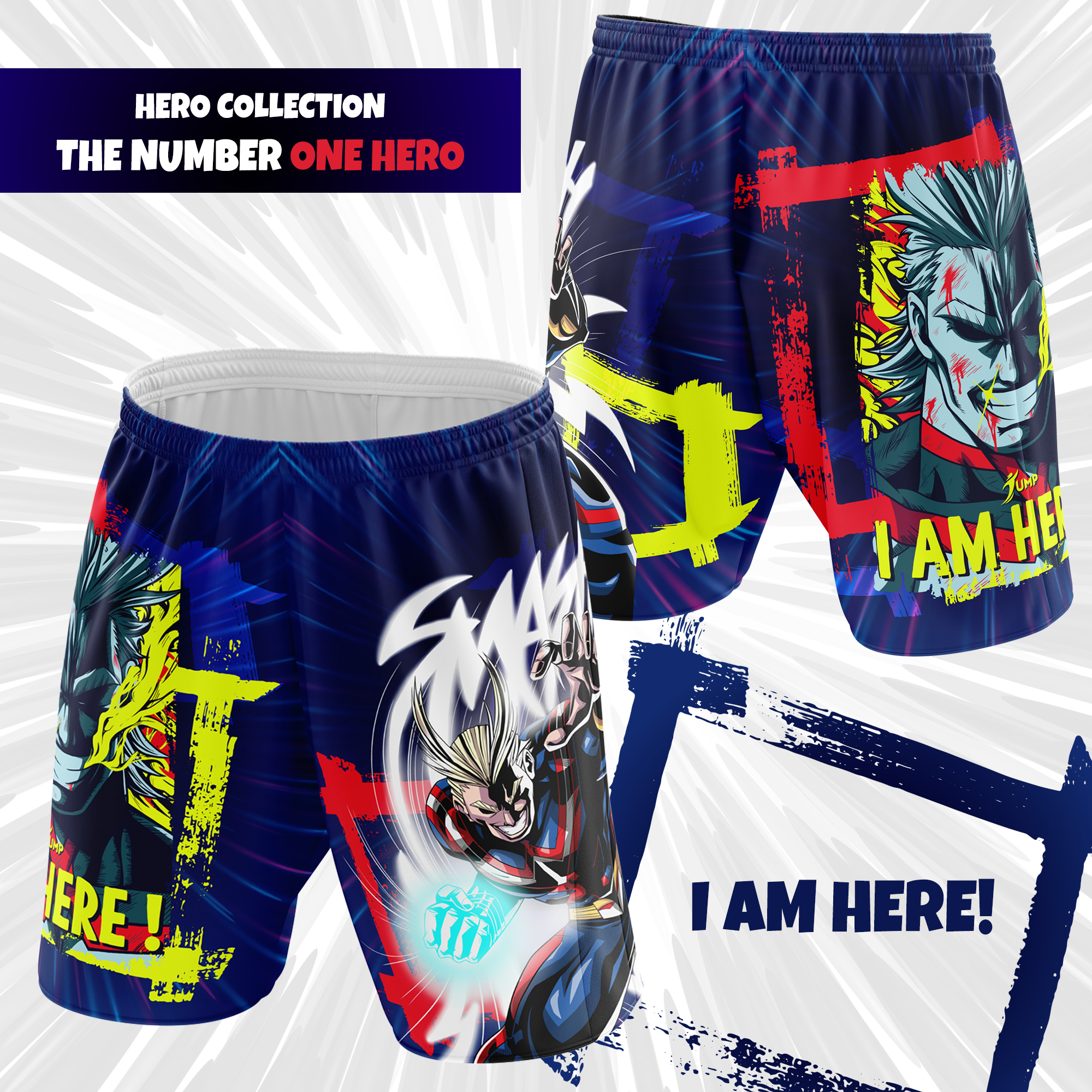 PANTALONCINO HERO COLLECTION - THE NUMBER ONE HERO