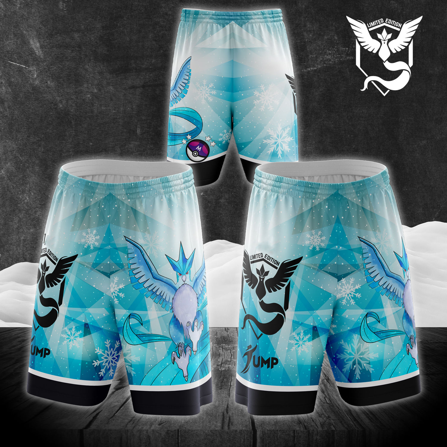 PANTALONCINO LEGENDARY ICE BIRD