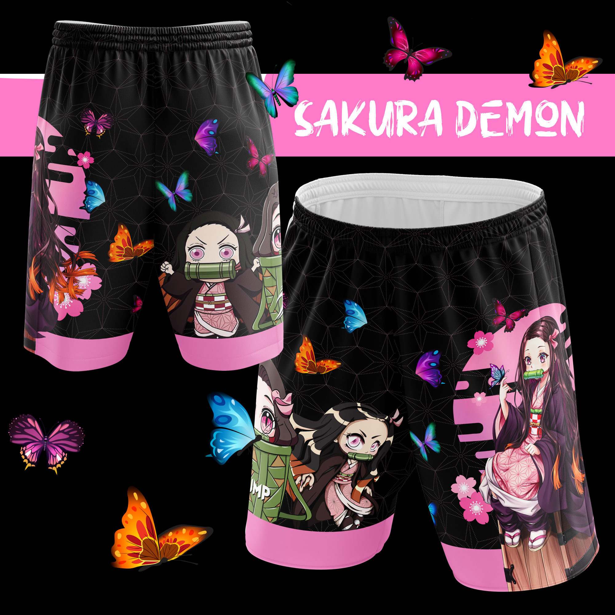 PANTALONCINO DEMON CORPS - SAKURA DEMON