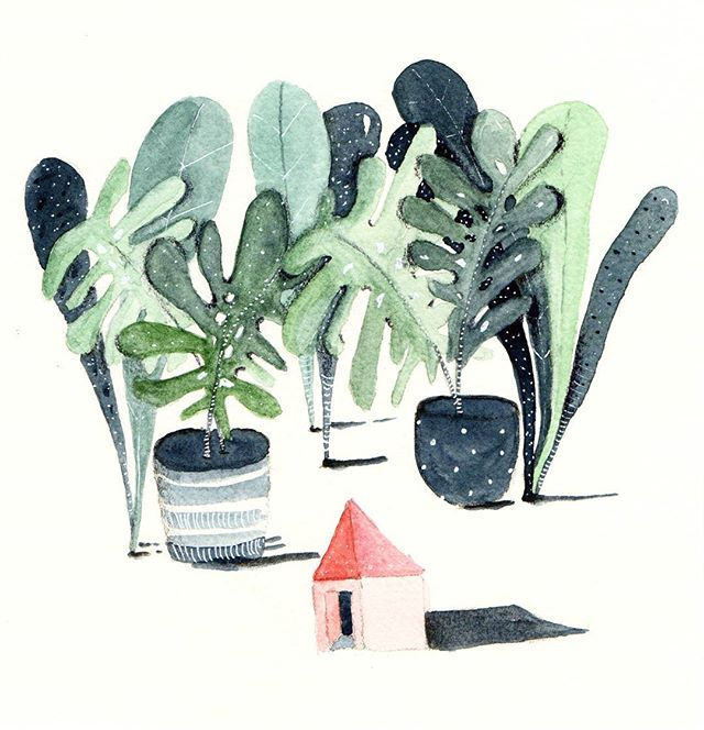 _Hacia otro lugar también_ Acuarelas 🌿