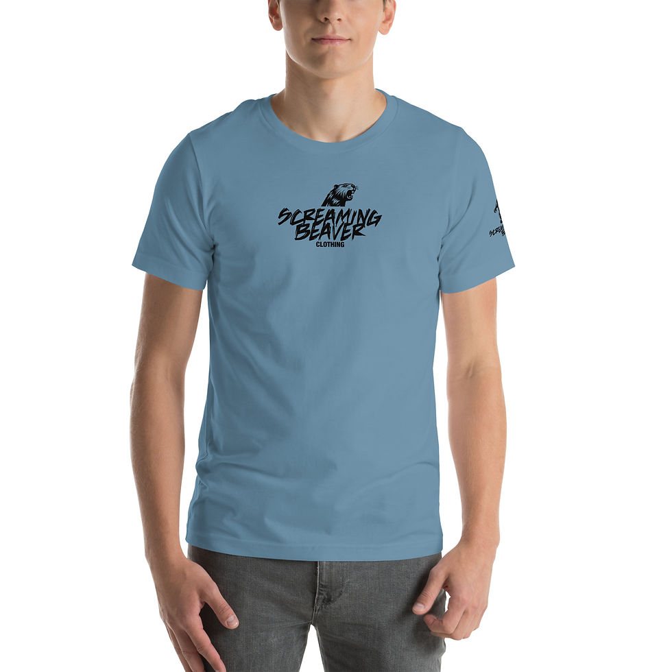 Thumbnail: Screaming Beaver Clothing Logo Mockup Image
