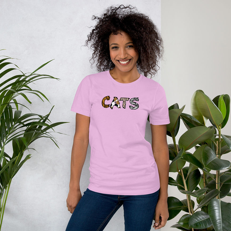Thumbnail: Cats - Prints - Unisex t-shirt
