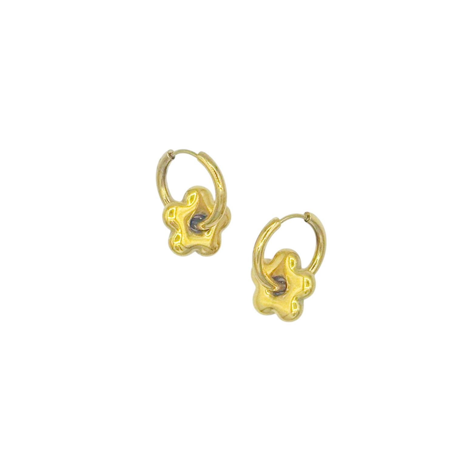 Flower Lover Huggie Earrings
