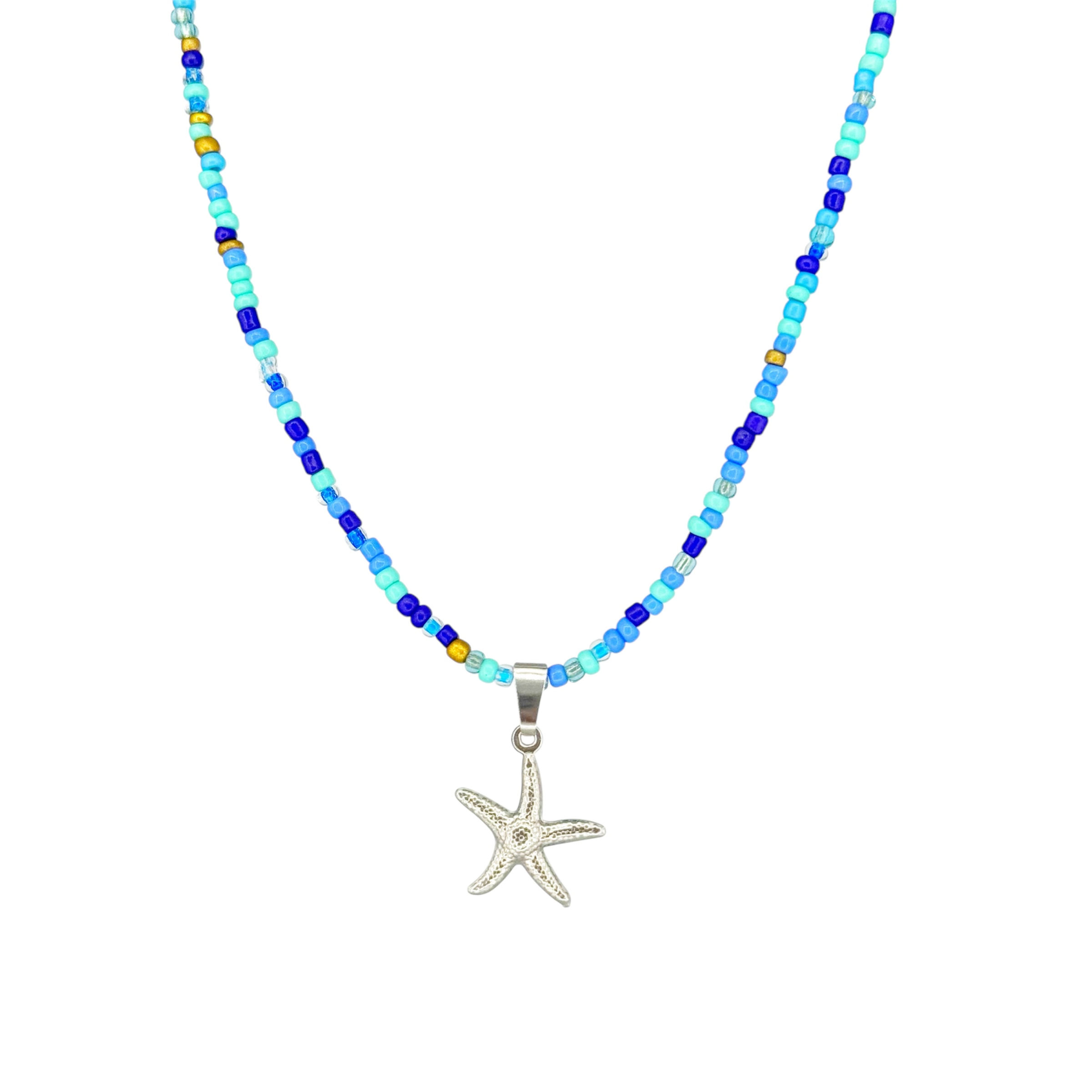 Sea Star + Beaded Necklace II