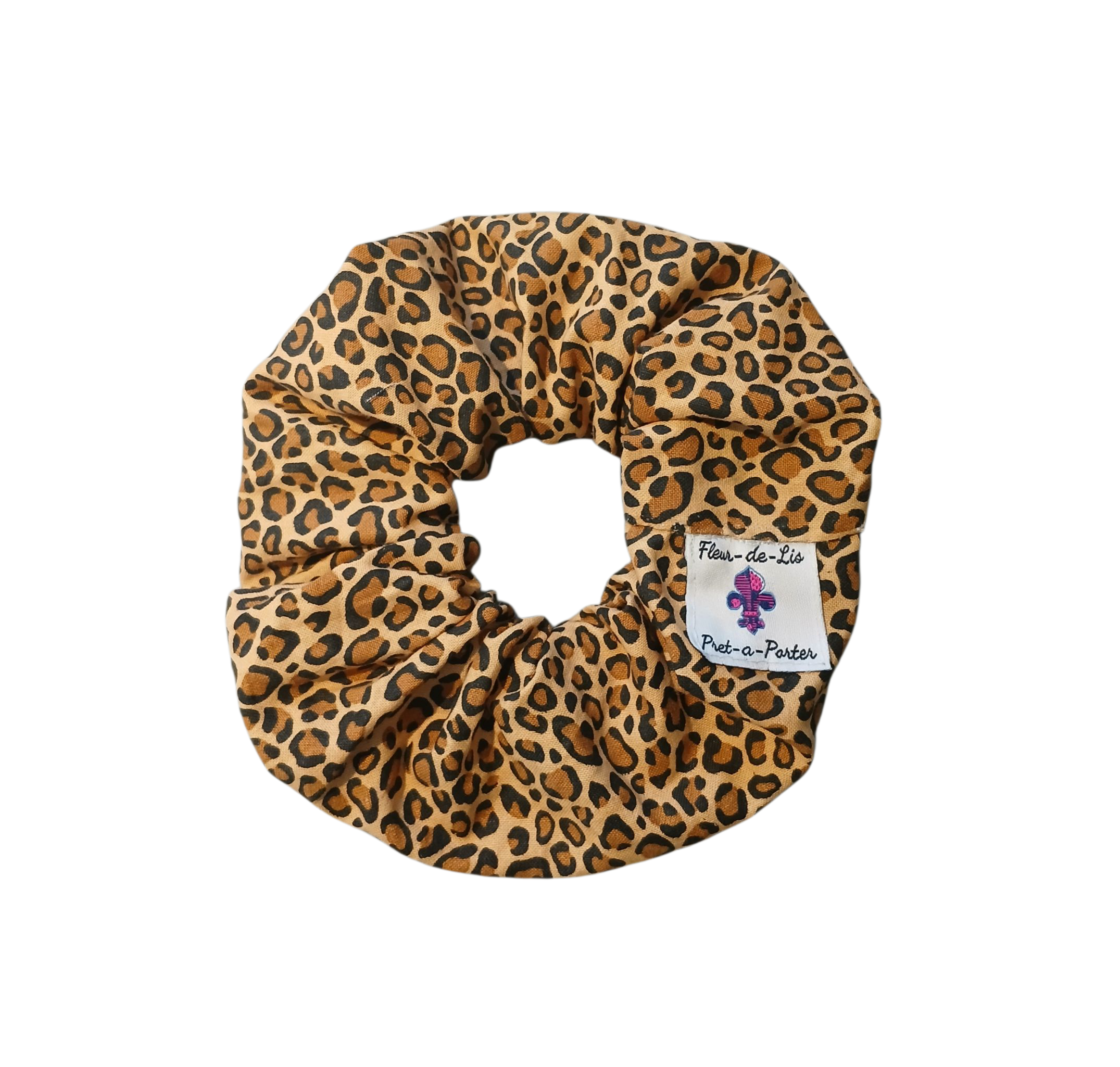 Leopard Scrunchie