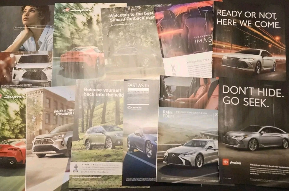 Thumbnail: 100+ Car And Truck Print Ads 1970s-Now Lexus Toyota Ford Chevy Nissan Dodge Ram