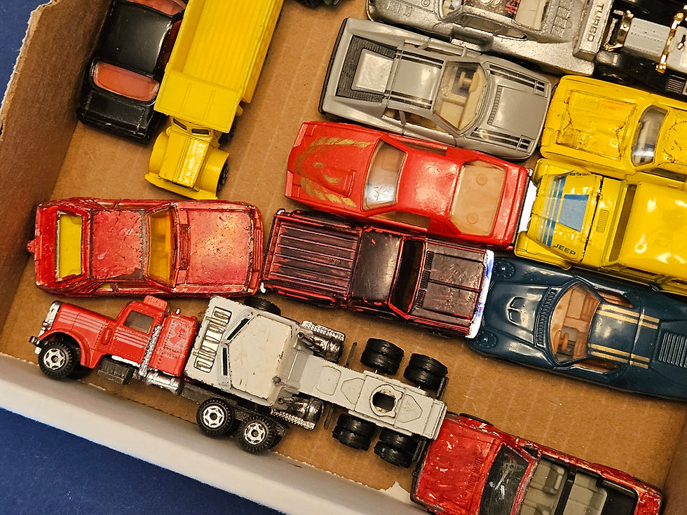 Thumbnail: Mixed Bag, Used Toy Car Lot of 20 - Hot Wheels, Matchbox, Corgi, and other