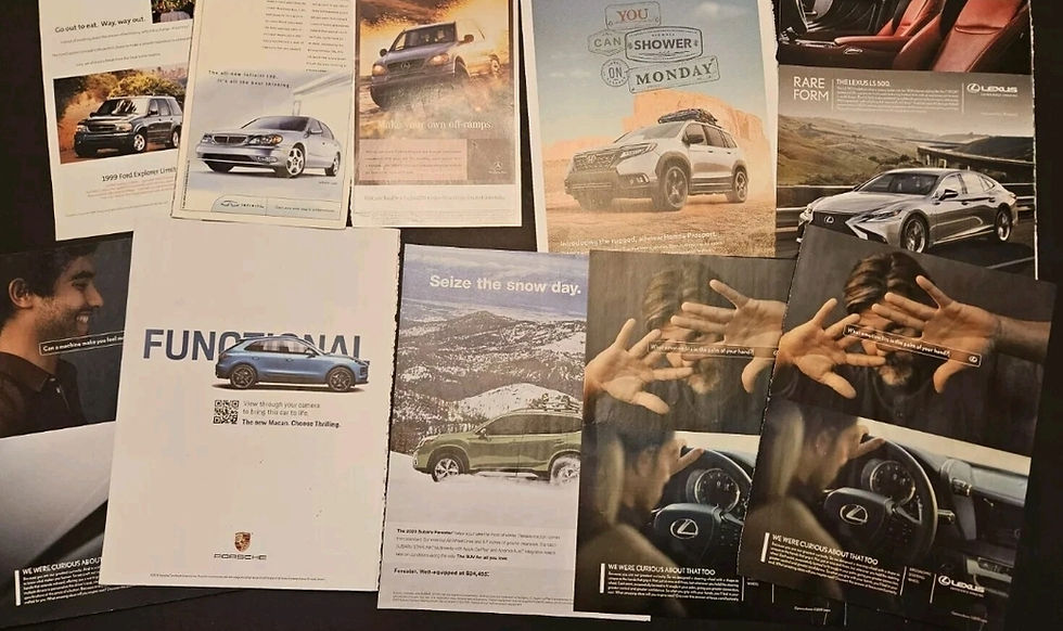 Thumbnail: 100+ Car And Truck Print Ads 1970s-Now Lexus Toyota Ford Chevy Nissan Dodge Ram