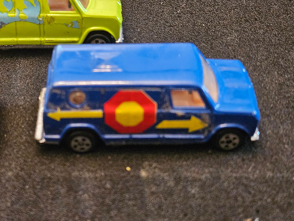 Thumbnail: Soma Super Wheels Toy Car Lot of 3 Ford Econoline Van's 1980s
