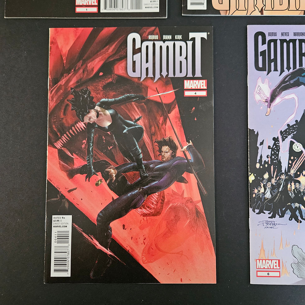 Thumbnail: 2012 Gambit Marvel Comics Lot of (5) Comic Books Gambit 1, 2 , 3, 5, 6