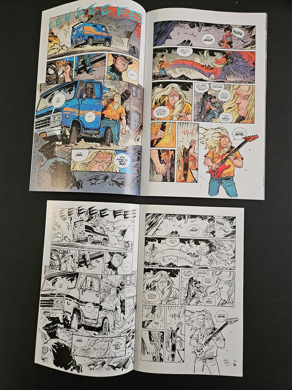 Thumbnail: 2018 Murder Falcon Issue Numeber 1 Variant Lot of (2) Comic Books Image