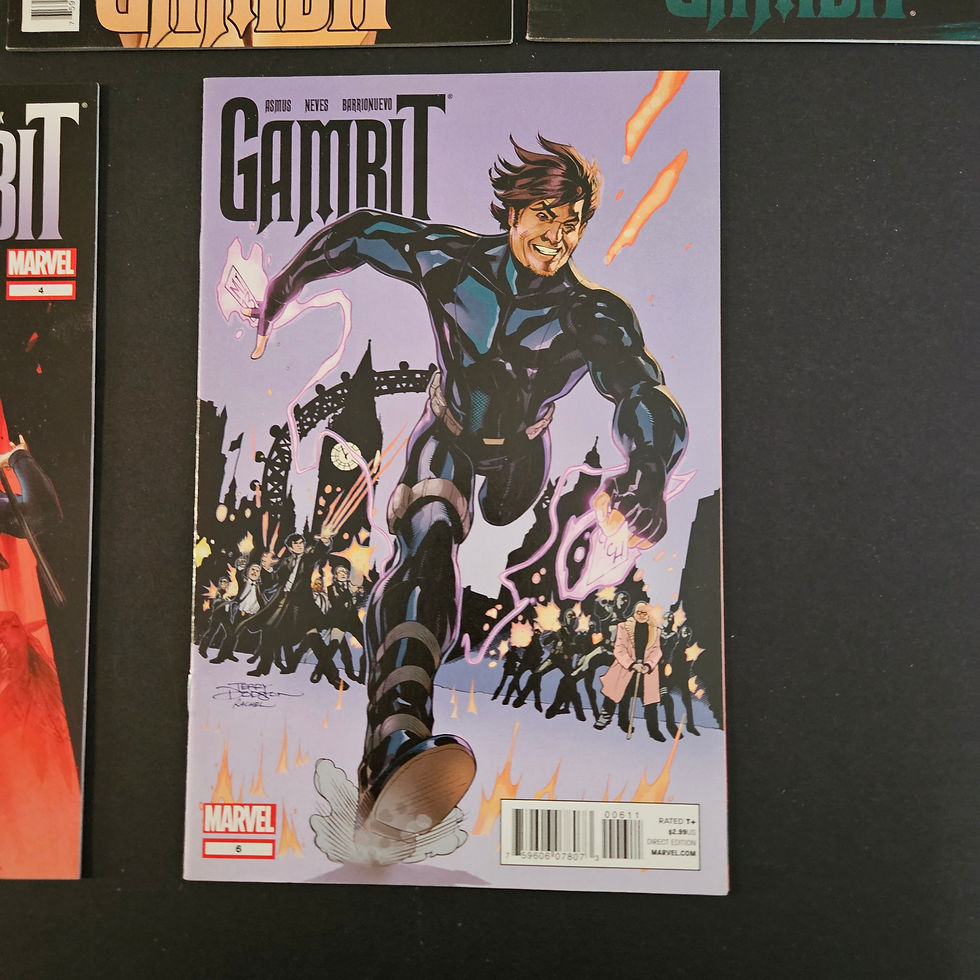 Thumbnail: 2012 Gambit Marvel Comics Lot of (5) Comic Books Gambit 1, 2 , 3, 5, 6