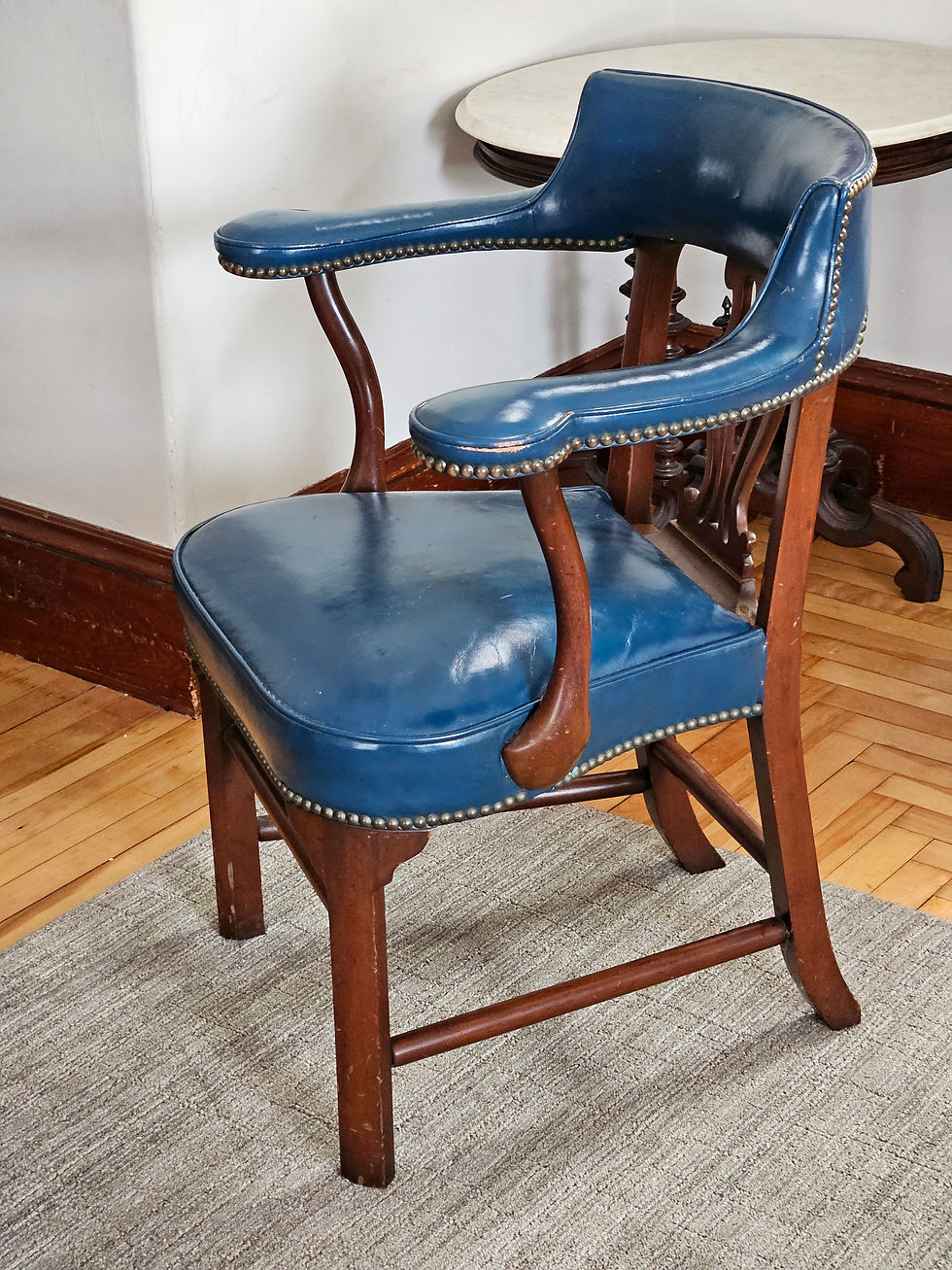 Thumbnail: Mid Century Bankers Chair Williamsburg by Kittenger Buffalo NY