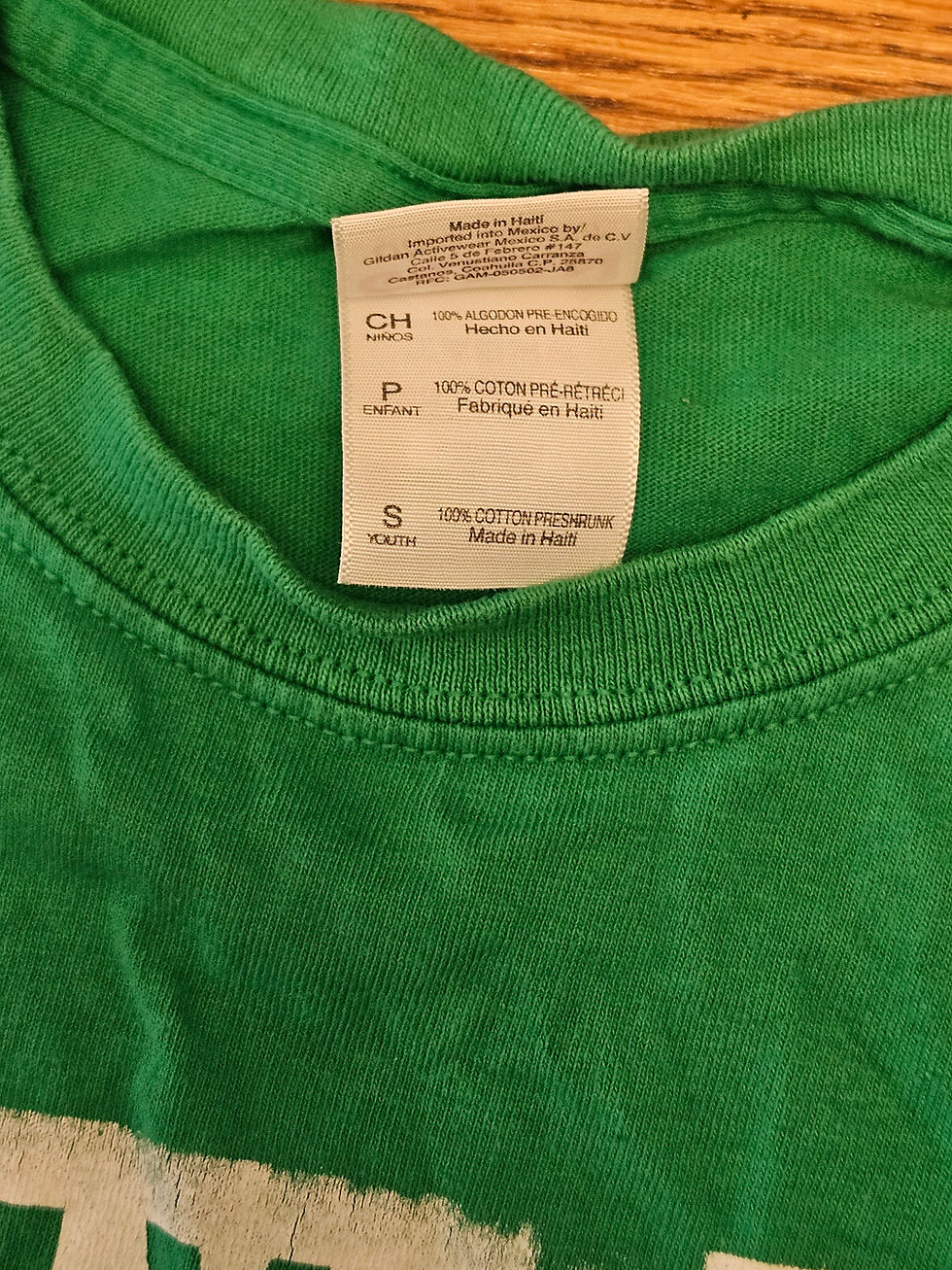 Thumbnail: YS - T Shirt - Hollyweed 1976 Green Youth Small - New