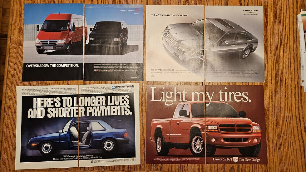 Thumbnail: 70 Chrysler Dodge Jeep Plymouth Car And Truck Print Ads 1970s-Now