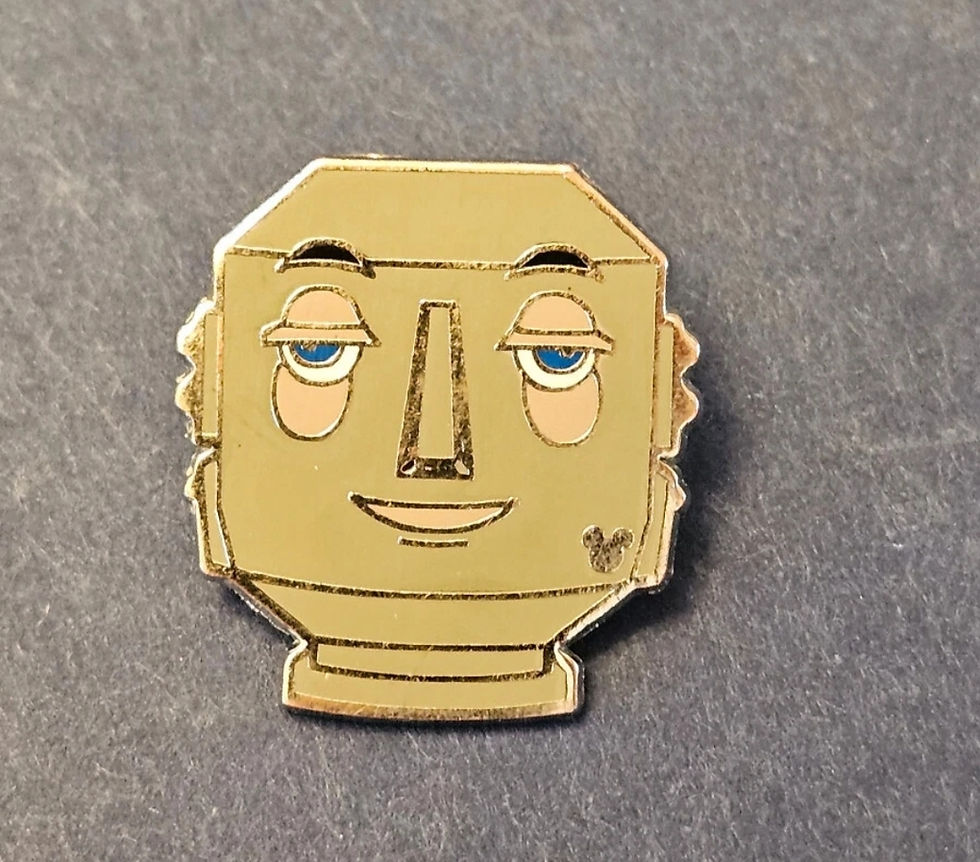 Thumbnail: WDW 2010 Hidden Mickey Series Past Attractions Butler Robot Disney Pin 5 of 5