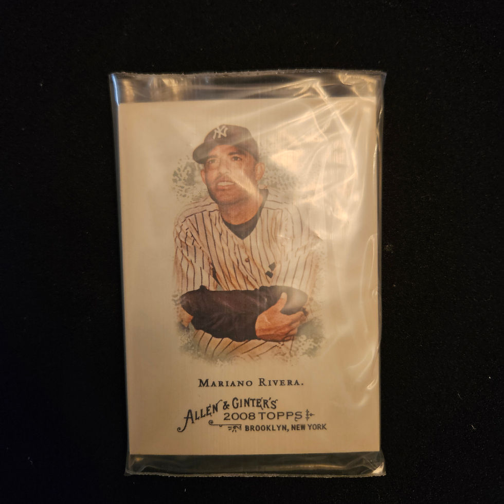 Thumbnail: Baseball Card Team Lot (10 Cards) - New York Yankees Allen & Ginter Ruth Rivera