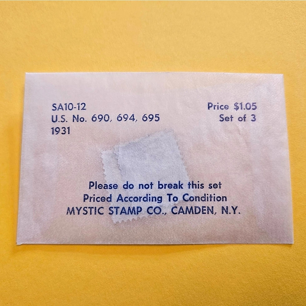 Thumbnail: United States Stamp Lot Scott 690 694 695 Mystic Stamp Co SA10-12 Set of 3