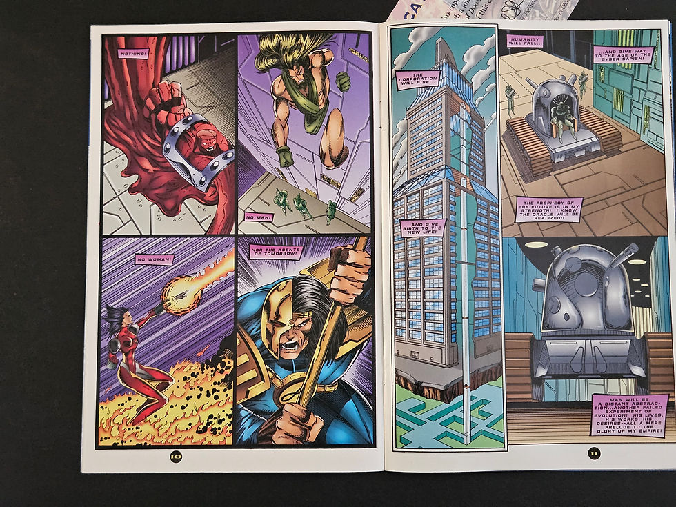 Thumbnail: 1994 Doom III Issue Number 1/2 Wizard Image Comics COA