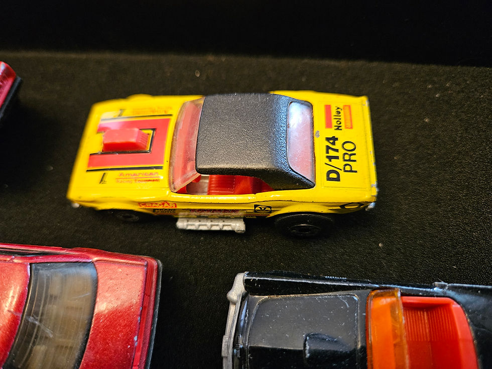 Thumbnail: Matchbox Toy Car Lot of 10 1970s-80s Red Rider, IROC, Gran Fury, S2 Jet