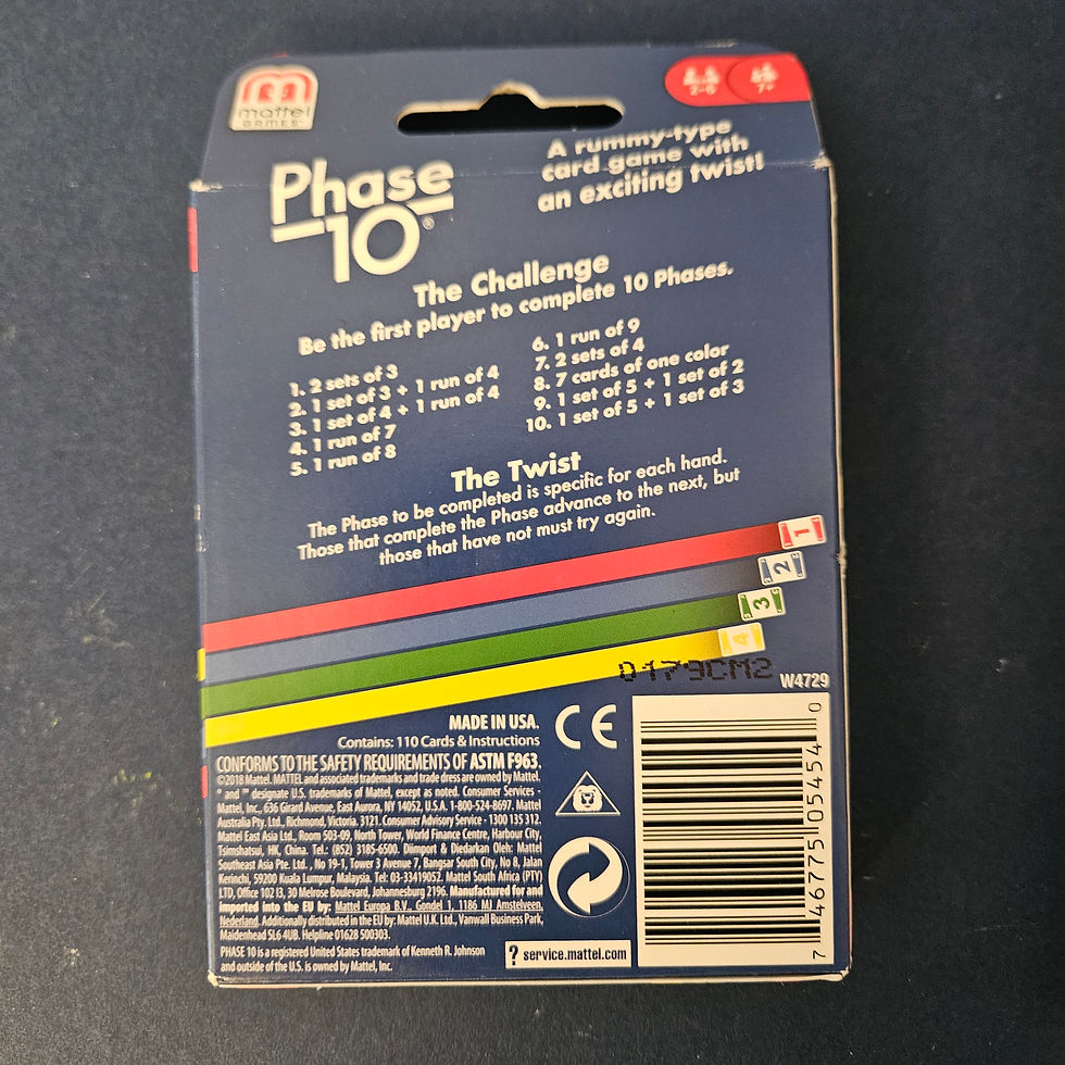 Thumbnail: Phase 10 Card Game - New in Box
