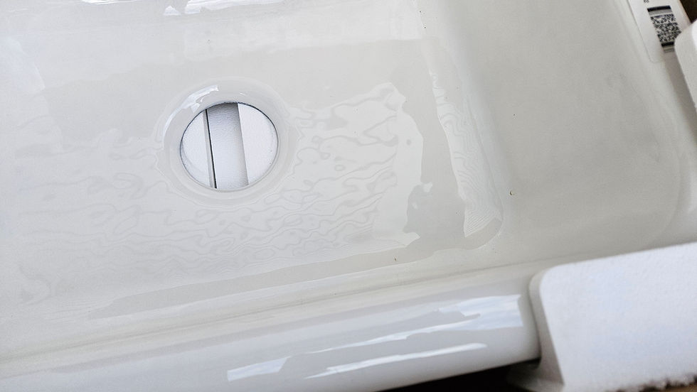 Thumbnail: Kohler Mayfield Enamaled Cast Iron 4 Hole Kitchen Sink Brand New (Open Box)