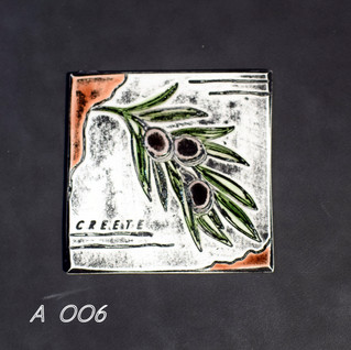 Olive Branch Coaster