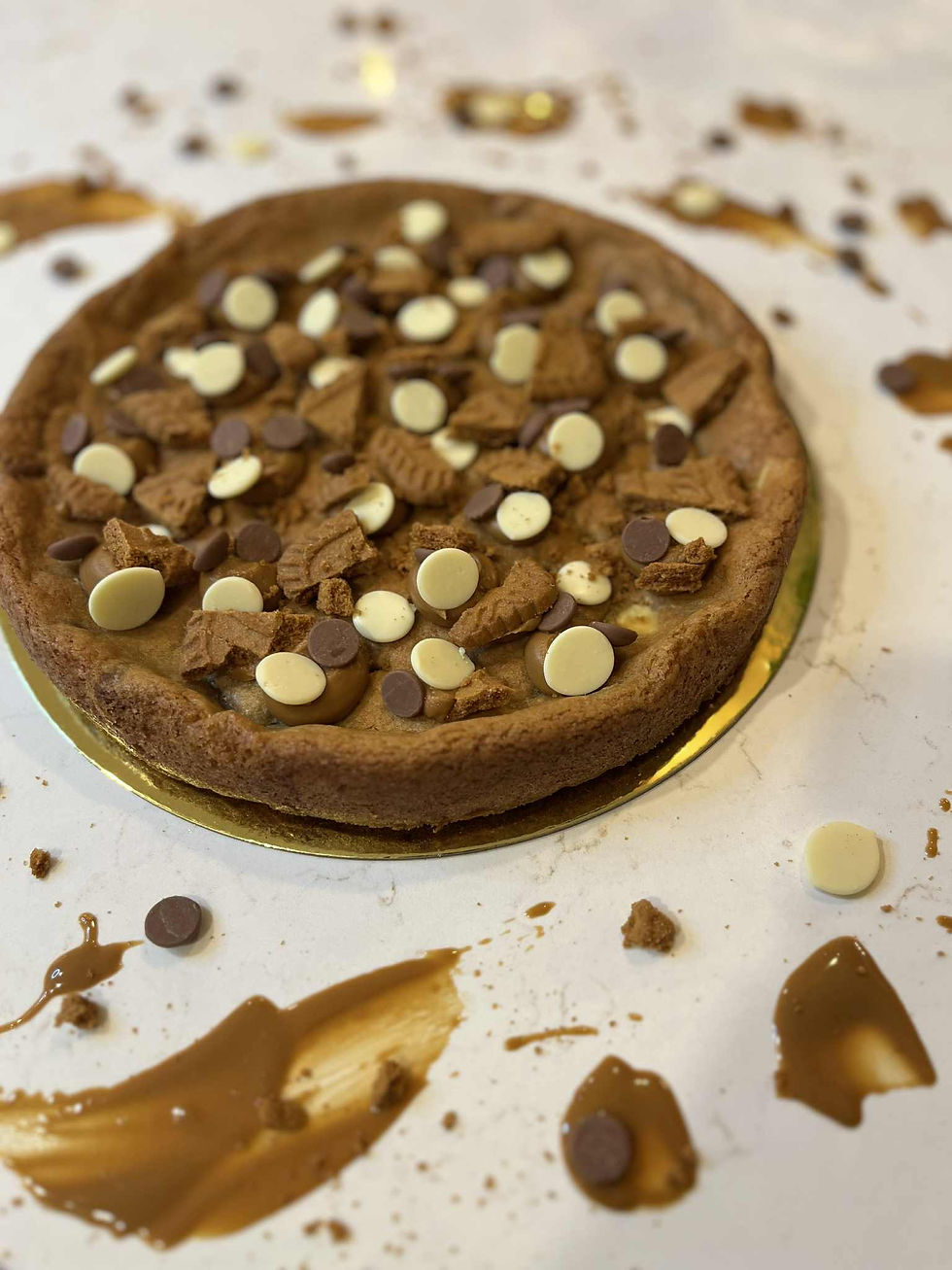 Miniature : Biscuit pizza biscoff
