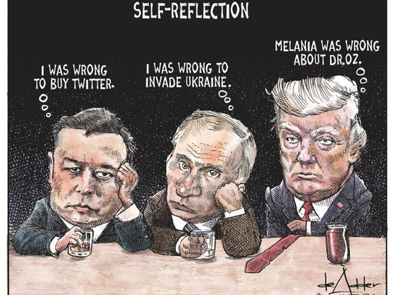 Drowning their sorrows