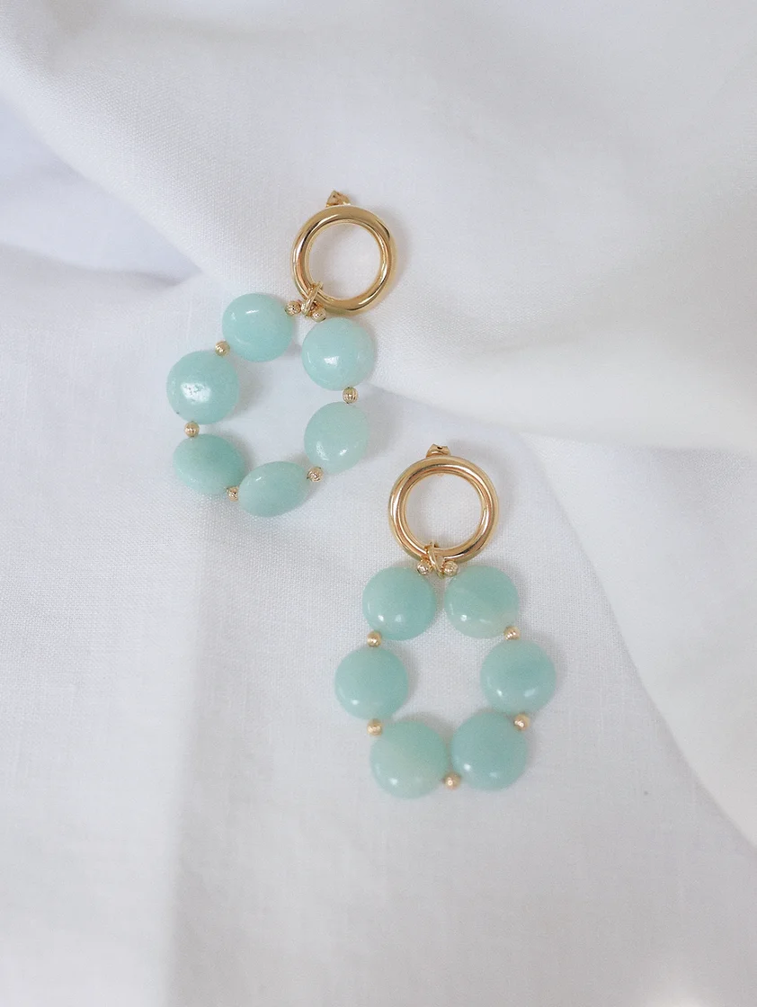 Boucles d'oreilles en plaqué or