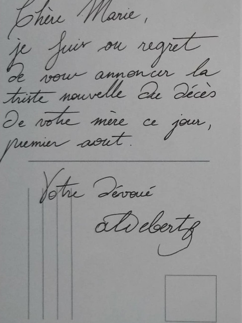 Carte de François Aldebert