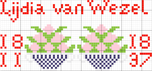 Broderie Lijdia van Wezel