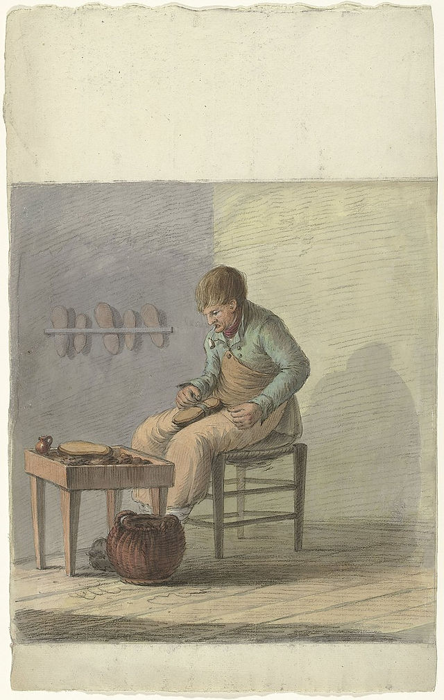Cordonnier. Anonyme flamand