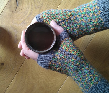 Mitaines pour mains tenues au chaud