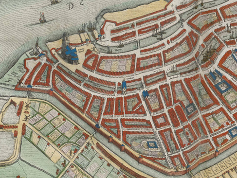 Carte de Dordrecht, 1643
