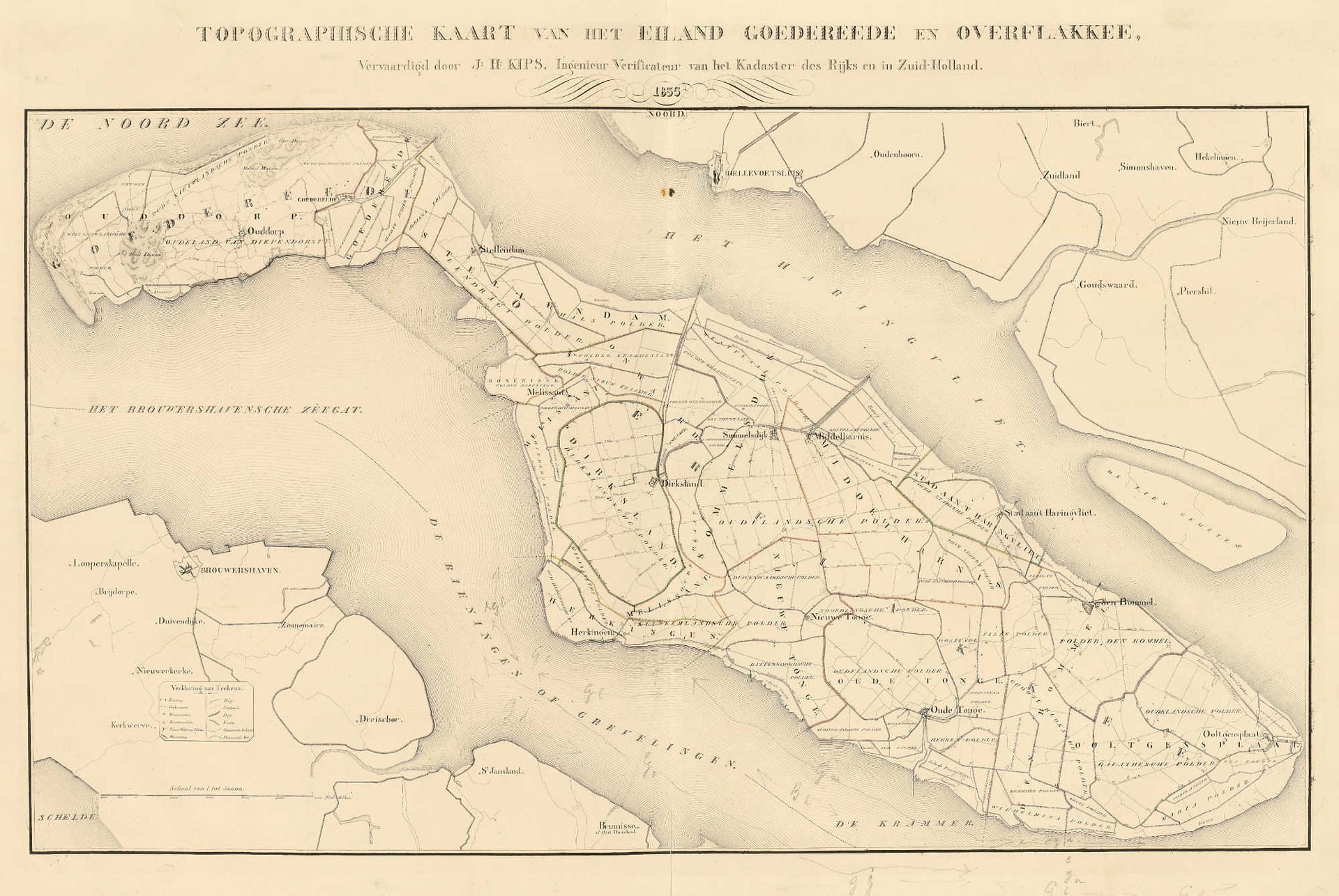 Goeree-Overflakkee, 1835