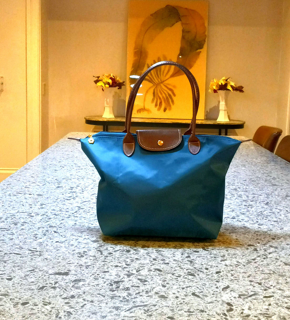 Thumbnail:  Khaki Nylon Tote Medium 