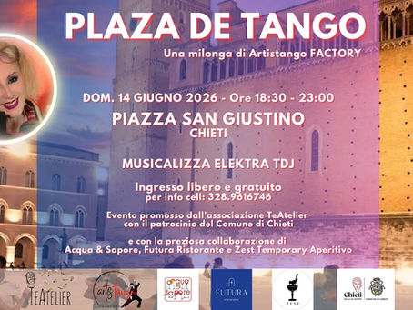 PLAZA DE TANGO – La Milonga di Artistango FACTORY