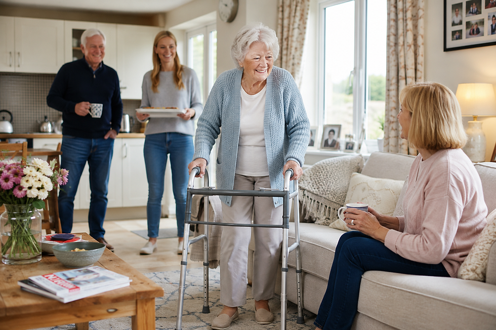 Returning Home After a Hip Fracture: What Families Should Expect