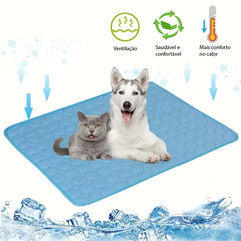 Tapete Refrescante Pet para Cães e Gatos