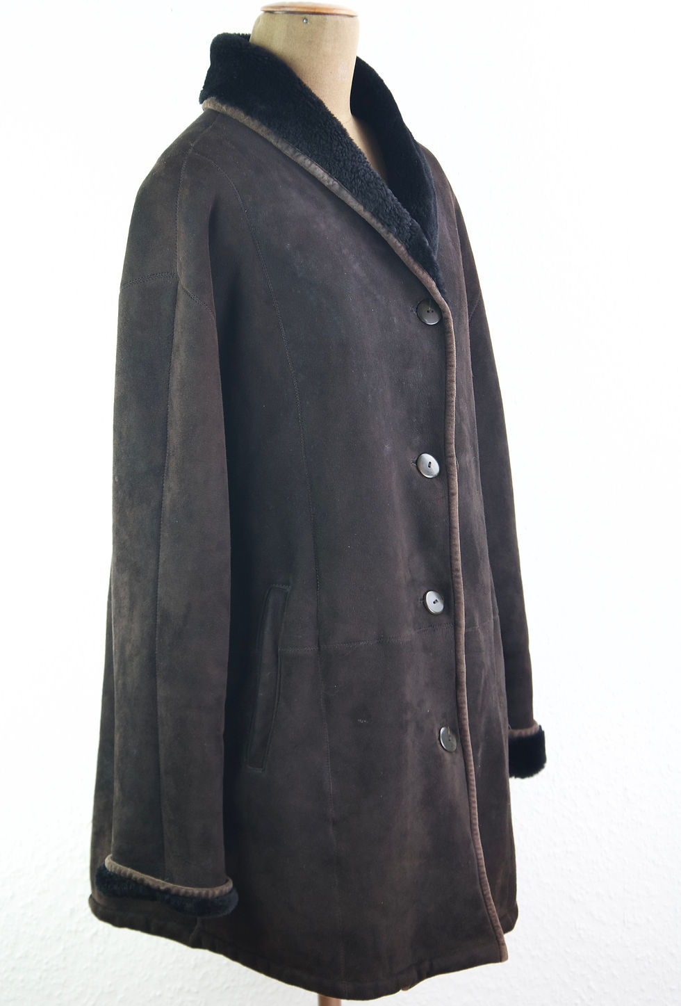 VINTAGE – Jacke Mantel Lammfell in Gr. M*