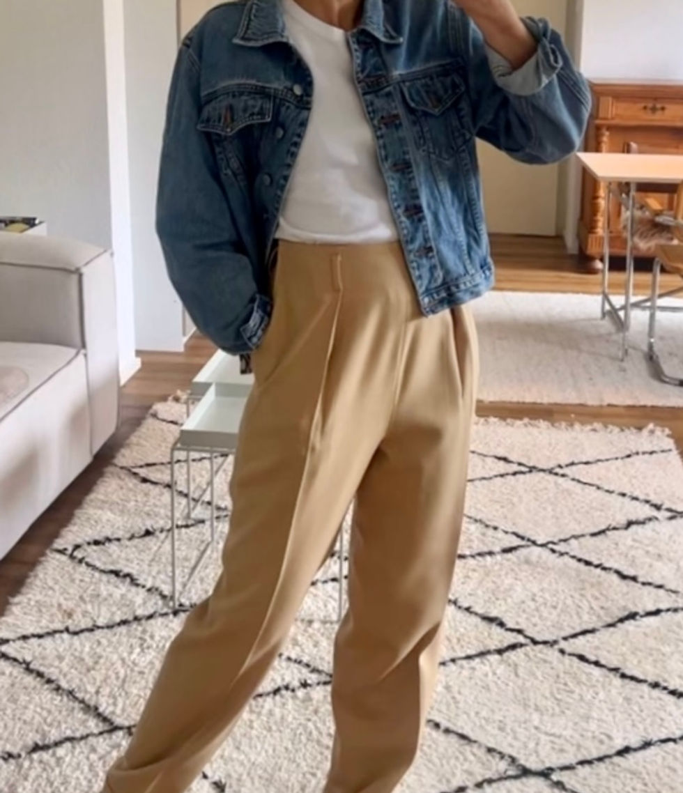 Miniaturbild: CALVIN KLEIN – Vintage Hose in Gr. 8 (34, 36)
