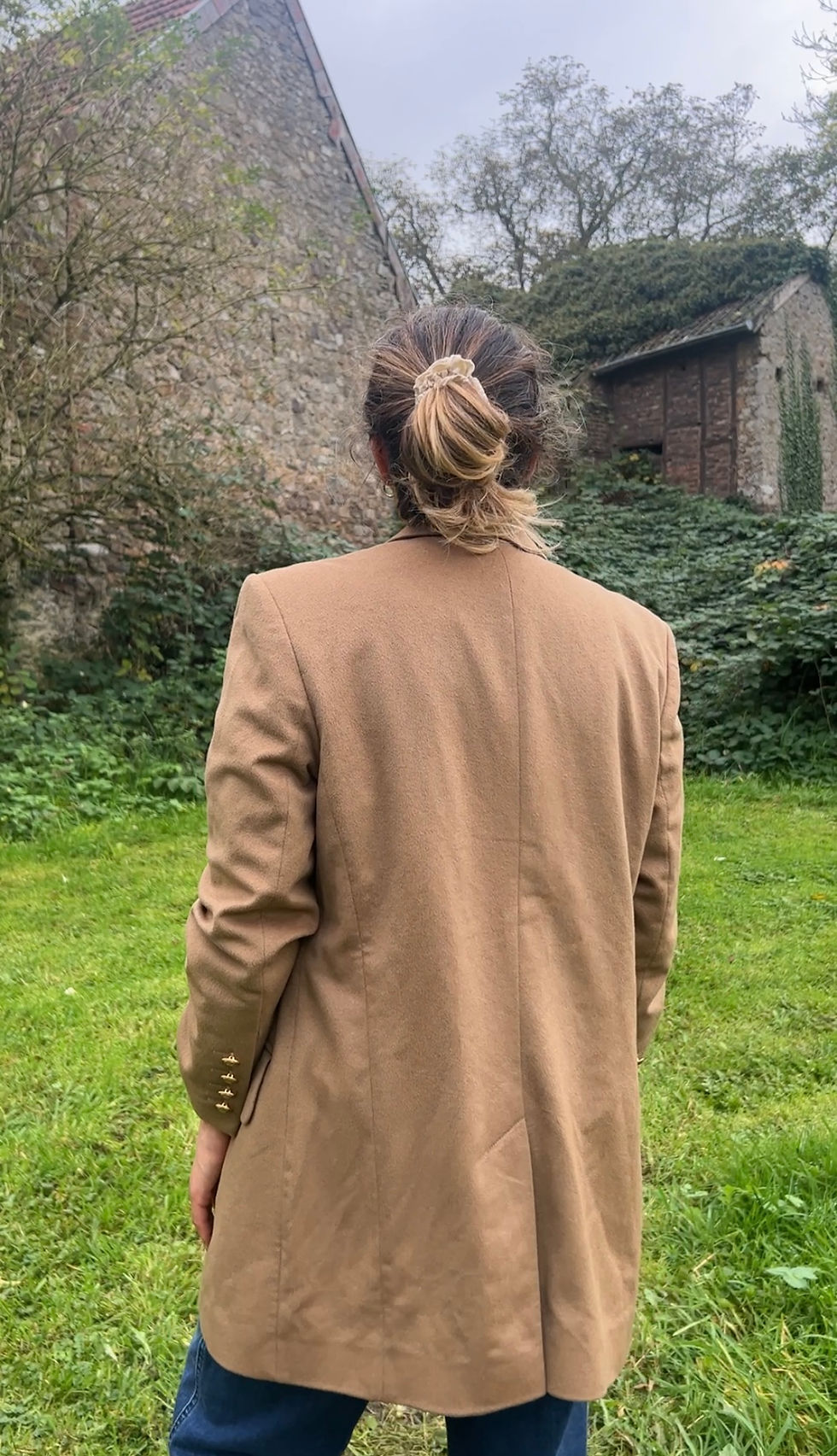 Miniaturbild: LAURÈL – Vintage Blazer Kaschmir in Gr. 40