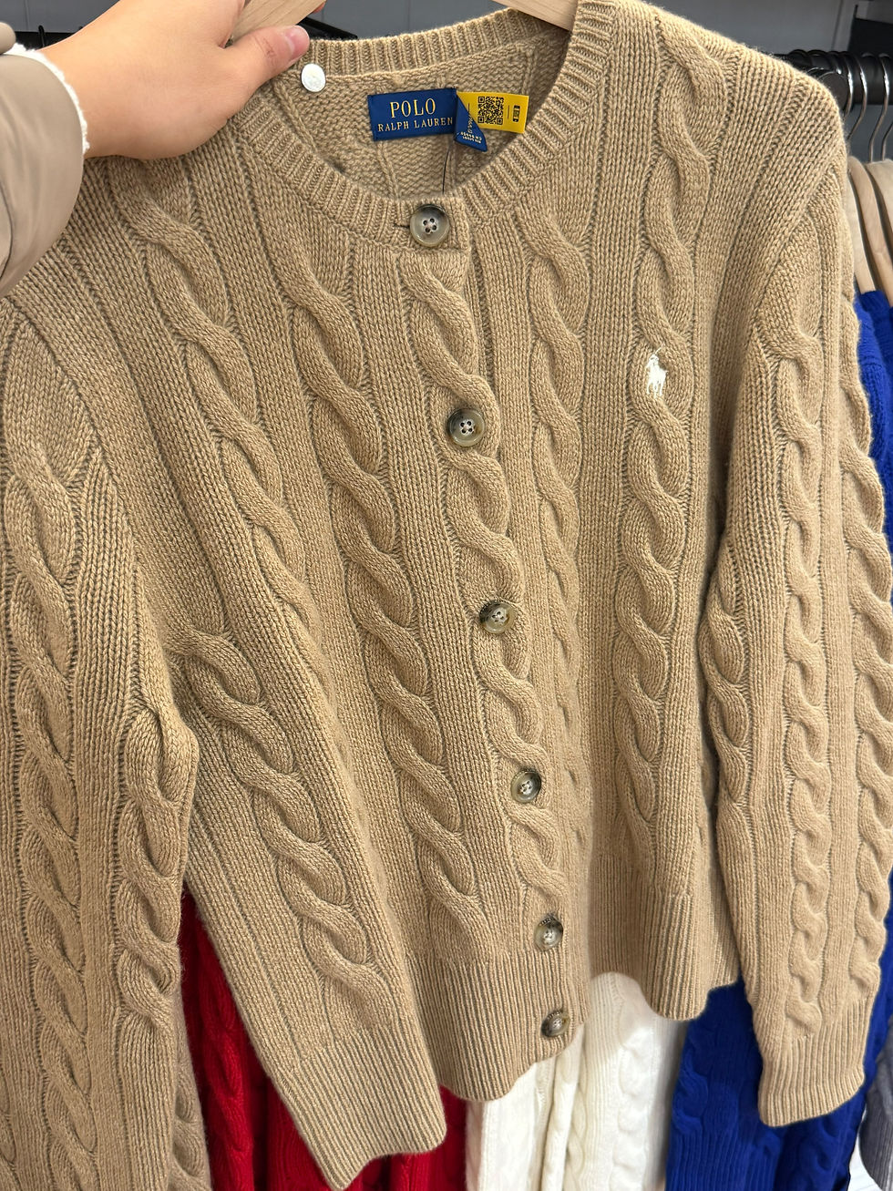 Küçük resim: Polo Ralph Lauren  Yün Hırka