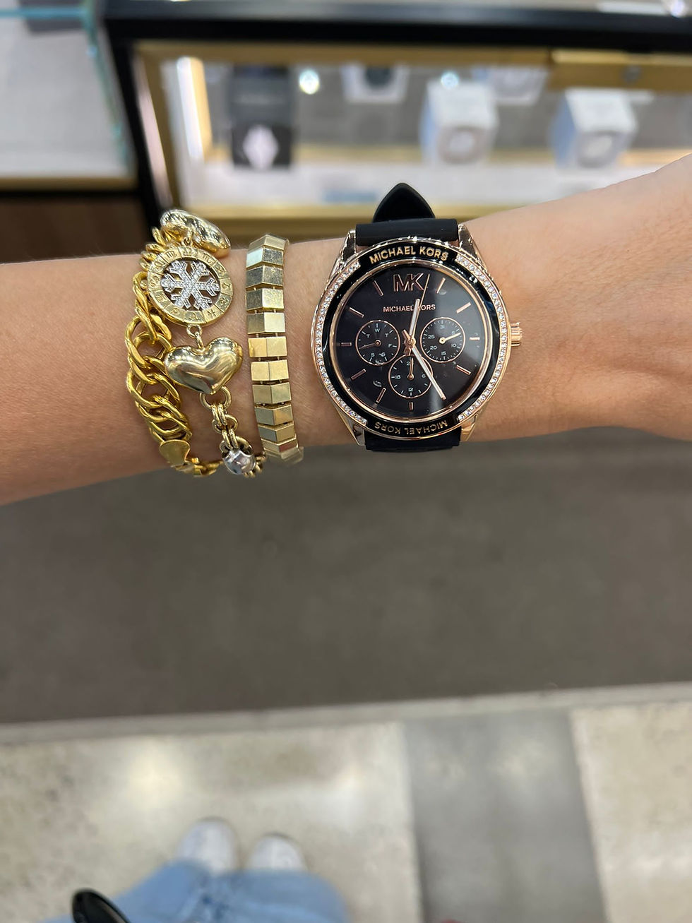 Reloj Michael Kors MK7266 para Mujer con Correa de Silicona Escritura