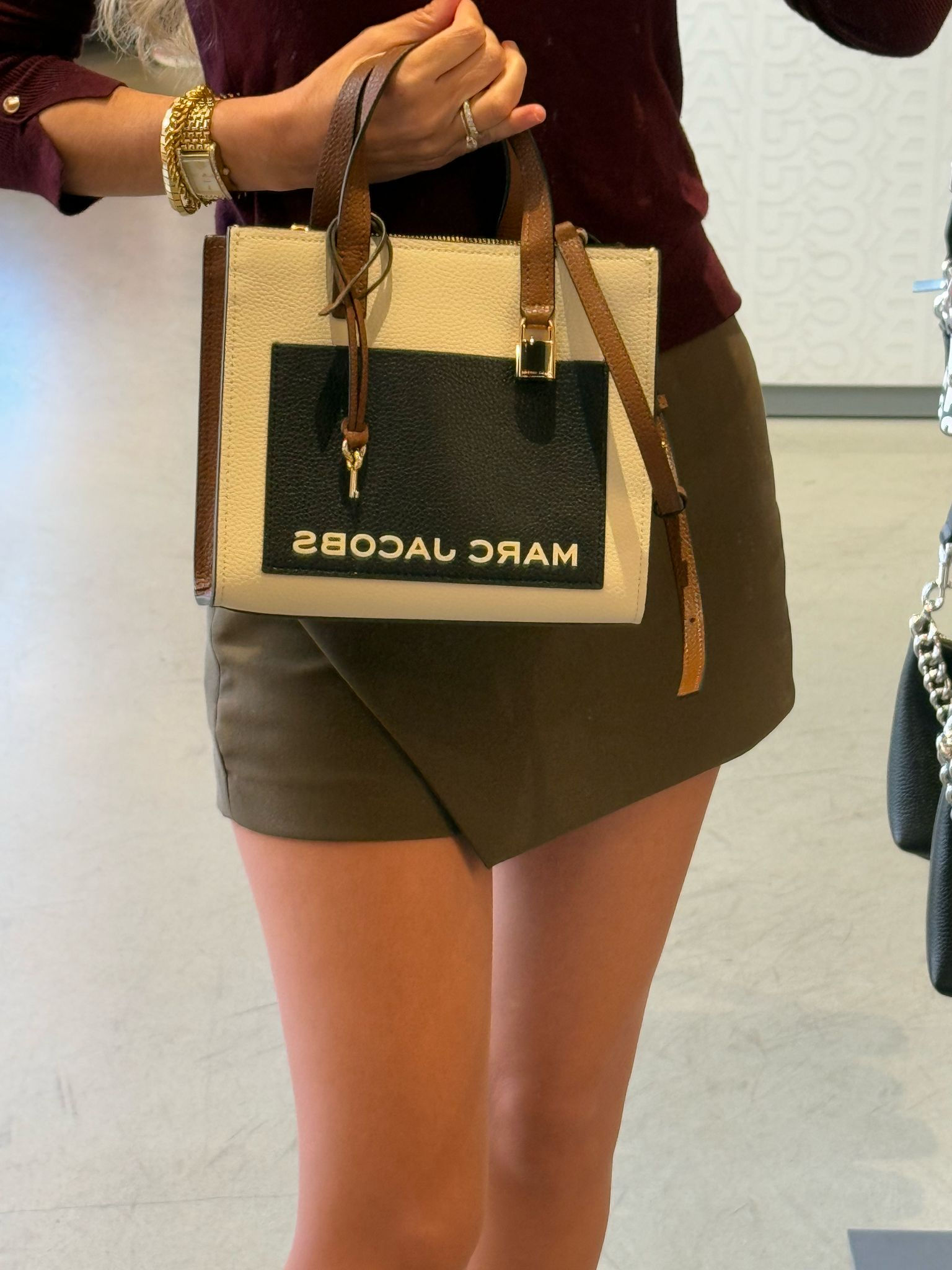 Marc Jacobs Yeni Almond Grind Marshmallow Multi 