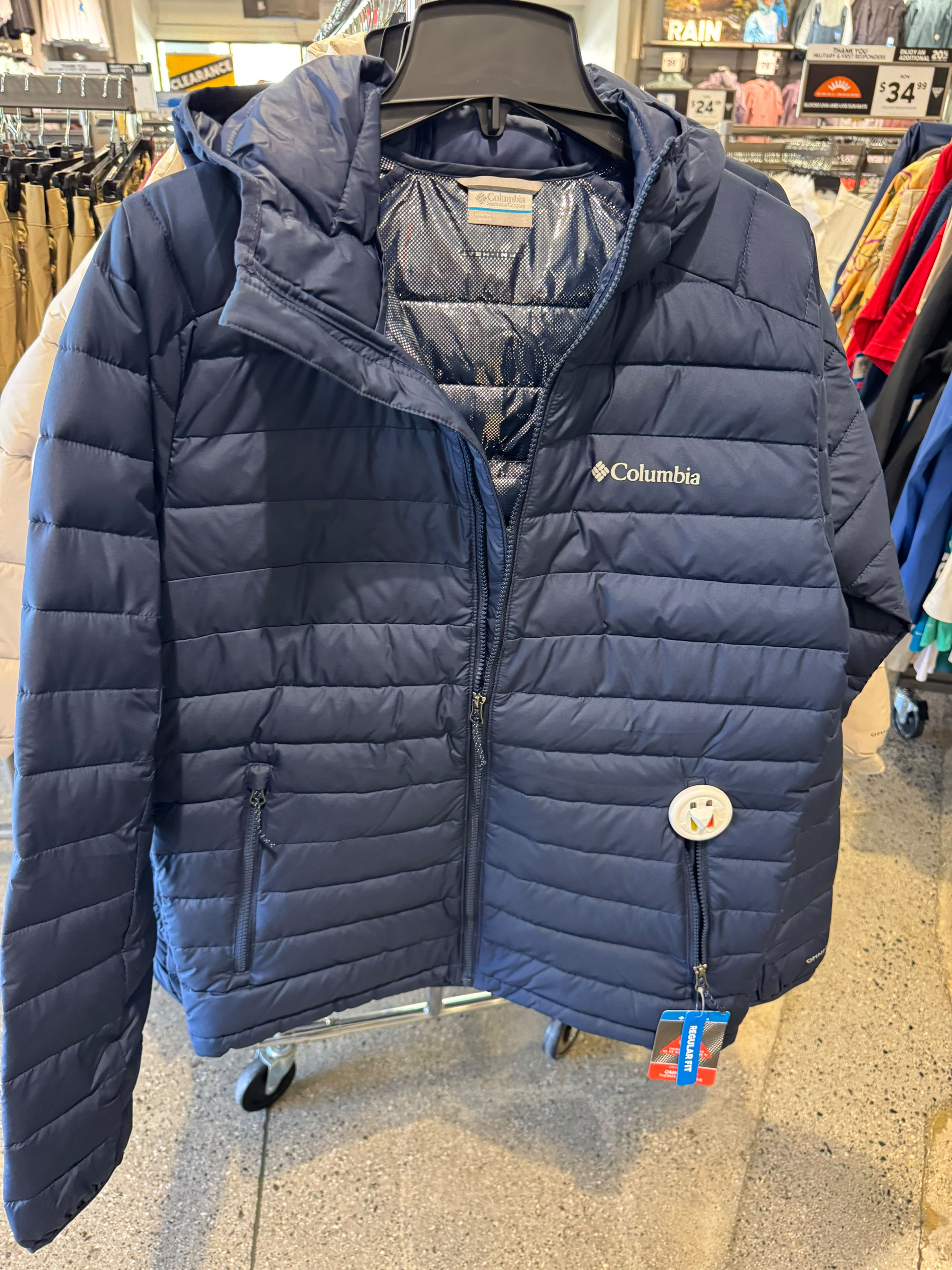 Columbia  Erkek Mont Lacivert 