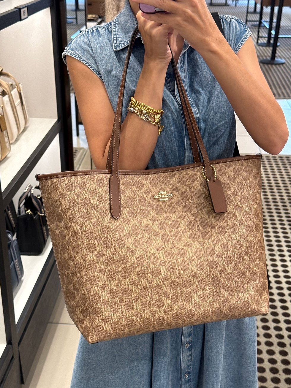 Küçük resim: Coach City Tote Bag